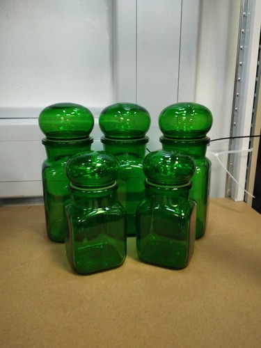 Set vintage emerald - of, 5