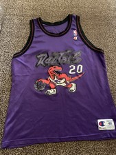 Very Rare Toronto Raptors  Damon Stoudamire NBA Basketball Champion Jersey XL ?
