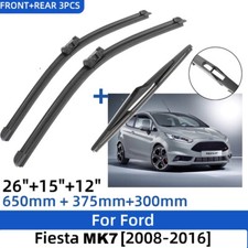 Front  & rear wiper blades For