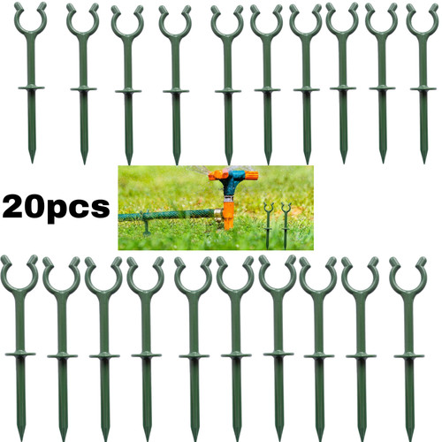 Garden hose guide stakes set - guide,