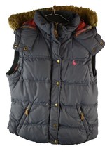 JACK WILLS Blue Puffer Gilet