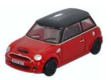 Oxford Diecast NNMN001 New Mini Cooper S Chili Red N Gauge