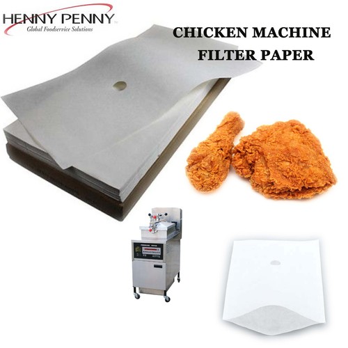 Chicken machine filter - machine, paper