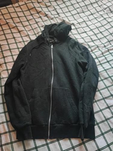 Primark charcoal grey zip - grey, zip-up