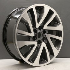 NISSAN NAVARA 18" ALLOY WHEEL RIM 7J ET45 DIAMOND CUT GREY 4KJ6B GENUINE X1