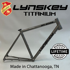 Gravel Bike Frame Titanium Medium MD Lynskey GR Edge Frame  Fits 5'6"-5'8" Tall