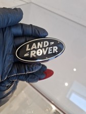 Land Rover Black & Silver Oval