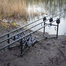 Compact Three Rod Pod Carp Fishing Three In One Design Black Carry Bag