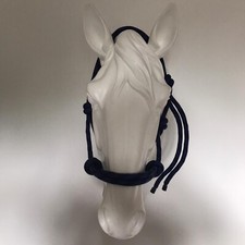 Rope Halter, BLUE/ BLACK 