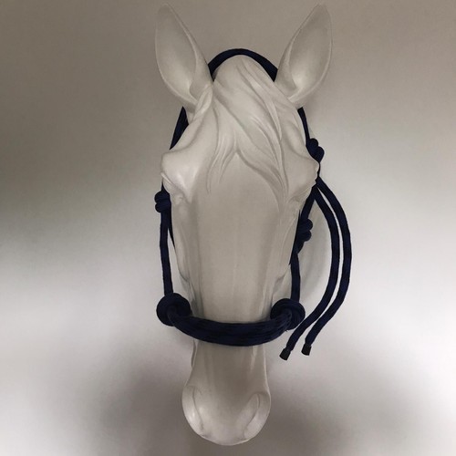 Rope halter blue black - blue/,