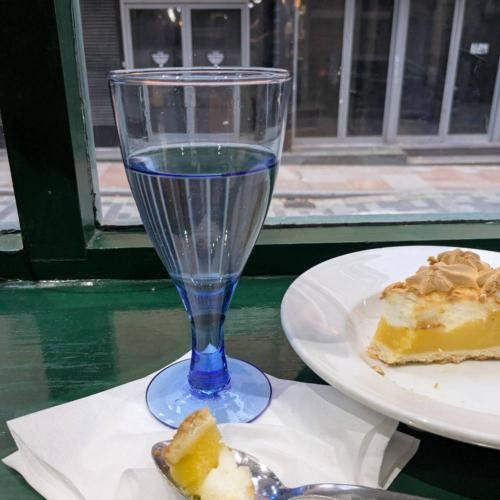 Single wine glass recycled - single,