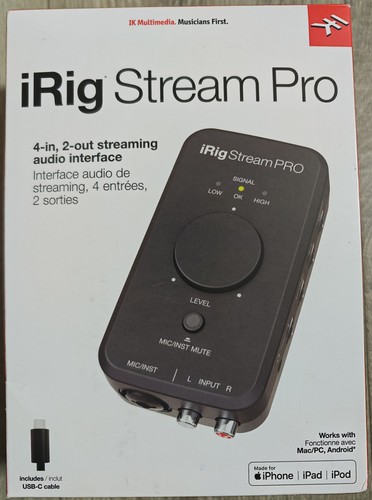 Multimedia irig stream pro - ik,