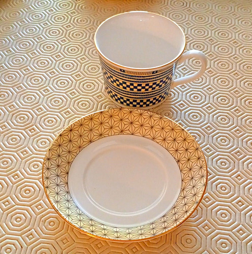 Wedgwood samurai cup saucer - samurai,