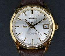 Seiko Spring Drive 18ct Gold
