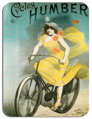 Humber vintage bicycle advert - humber,
