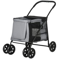 4 Wheels Pet Pushchair PawHut