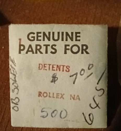Rolex cal 645 detent - cal,