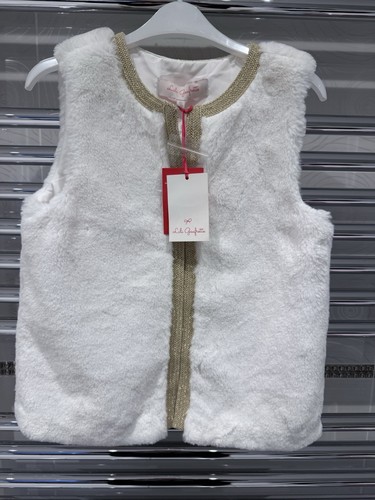 Girls ivory faux fur - girls,