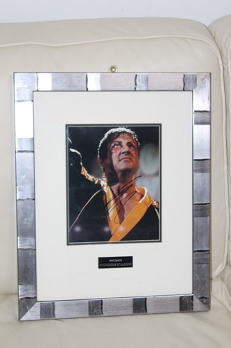 Sylvester stallone signed - sylvester,