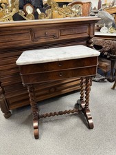 French Marble Top Wash Stand