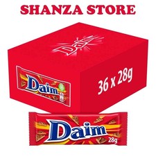 Daim Chocolate Bar Box 36 x