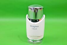 Drayton TRV4 Replacement Radaitor Valve Sensor Head Only White/Chrome