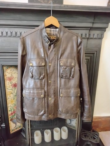 Belstaff brad leather jacket - brad,