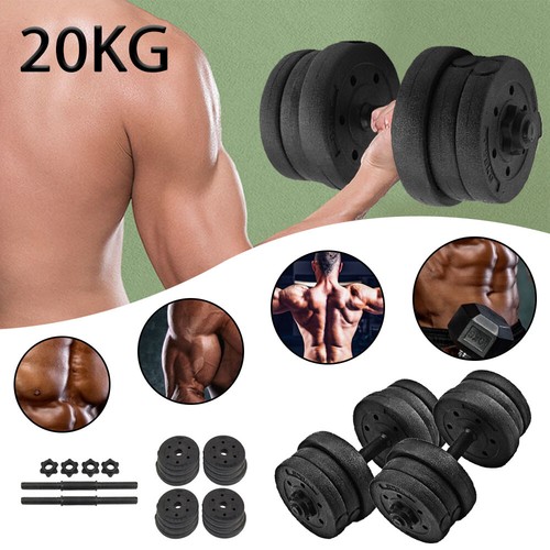 20kg dumbells pair gym - 20kg,