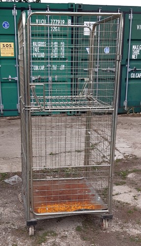 Sided roller cage trolley - roller,