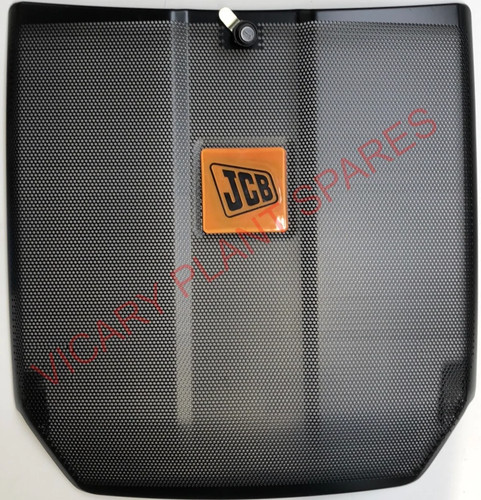Front grille jcb part - front, no