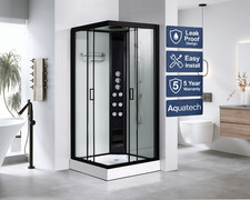 900x900 Black Thermostatic