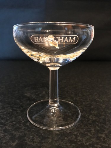 Babycham glass new - glass,