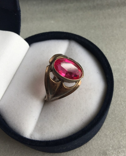 Rings silver 875 gold - , plated