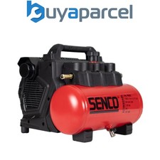 SENCO AC19306BL 6L Low Noise 67dB Portable Air Compressor Oil Free 1.5HP 240V 