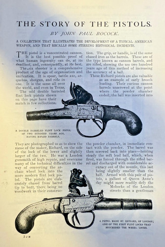 1900 guns development - 1900, of