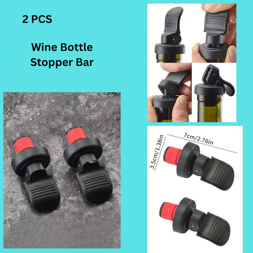 Wine bottle stopper bar hand - bottle,