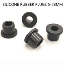 Black Silicone Rubber Plugs