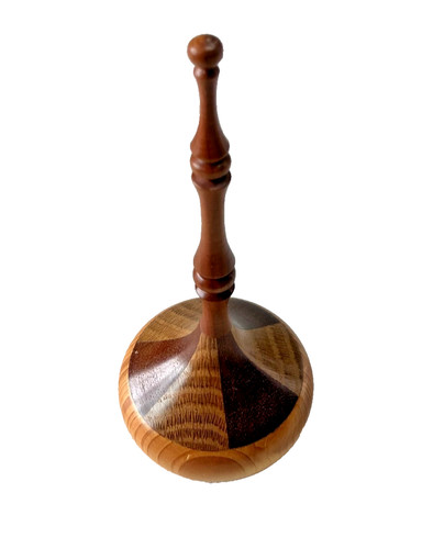 Hand turned wooden - hand,