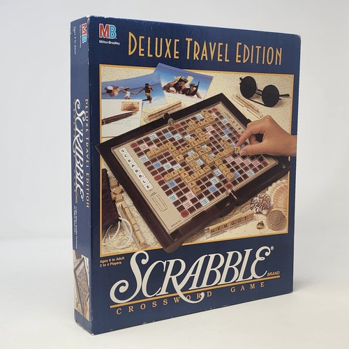 Scrabble deluxe travel edition - scrabble,