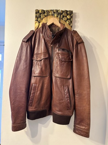 Vintage ashwood leather bomber - ashwood,