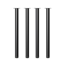 Black Steel Table Legs Kitchen