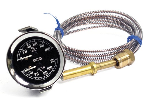 Smiths dual gauge oil - gauge,