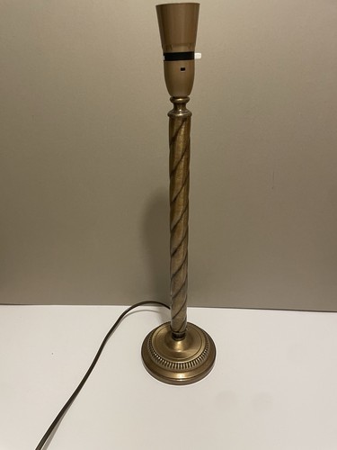 Candlestick table lamp antique - table,