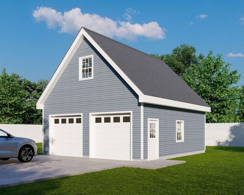 Two car garage - 28',