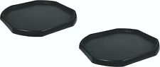 2x Small Plastic Tuff Tray 70cm Children Messy Play Black Cement Mixing Building