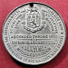 1911 MIDDLESBROUGH GEORGE 5th