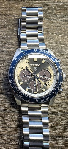 Seiko watch prospex speedtimer - seiko,