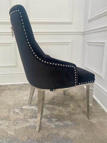 Upholstered velvet button - velvet,