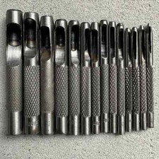 Round Hollow Hole Punch Tool Cutter Leather Craft Watch Bands Belts Canvas Paper