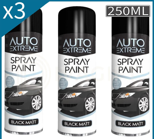 Matt black aerosol spray - 3,